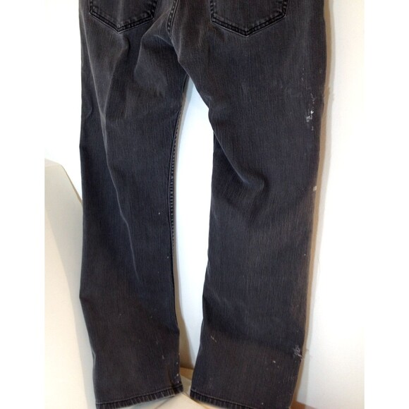 Vintage Mens Levi Strauss & Co 559 Relaxed Fit Red Tab Jeans Tag Sz 34x32 Black - Picture 5 of 12